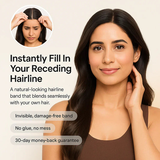 Instantly Fix Your Hairline — No One Will Ever Know